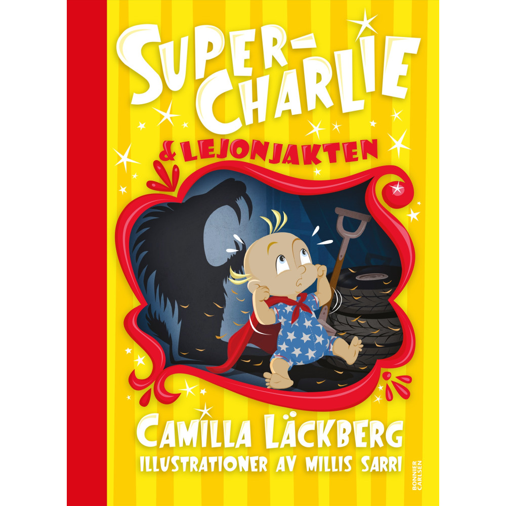 Produktbild för Super-Charlie och lejonjakten (bok, halvklotband)