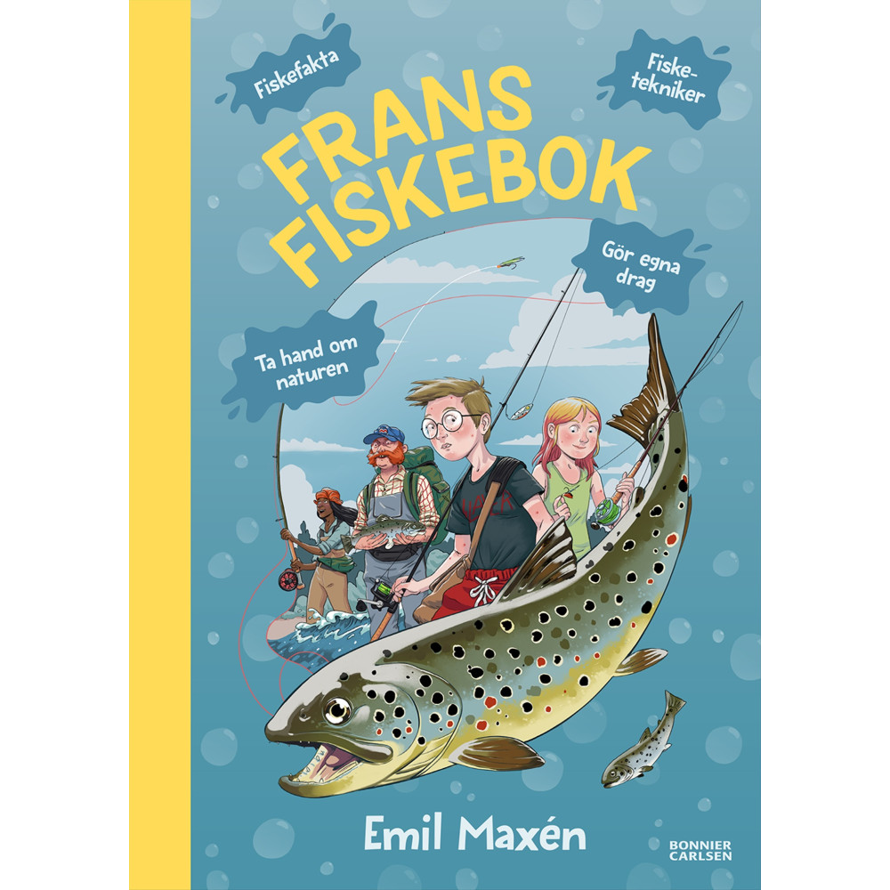 Produktbild för Frans fiskebok (inbunden)