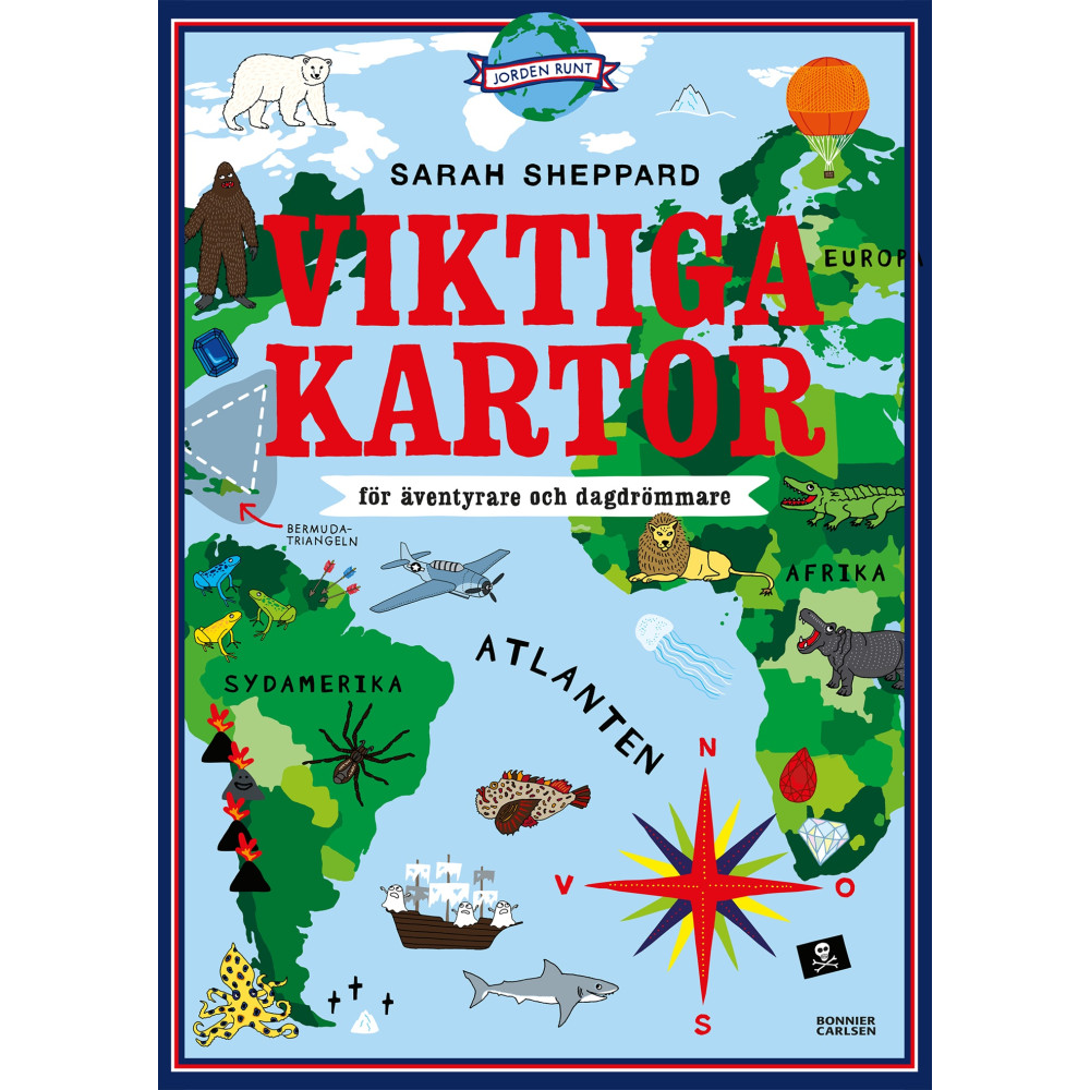 Produktbild för Viktiga kartor : för äventyrare och dagdrömmare (inbunden)