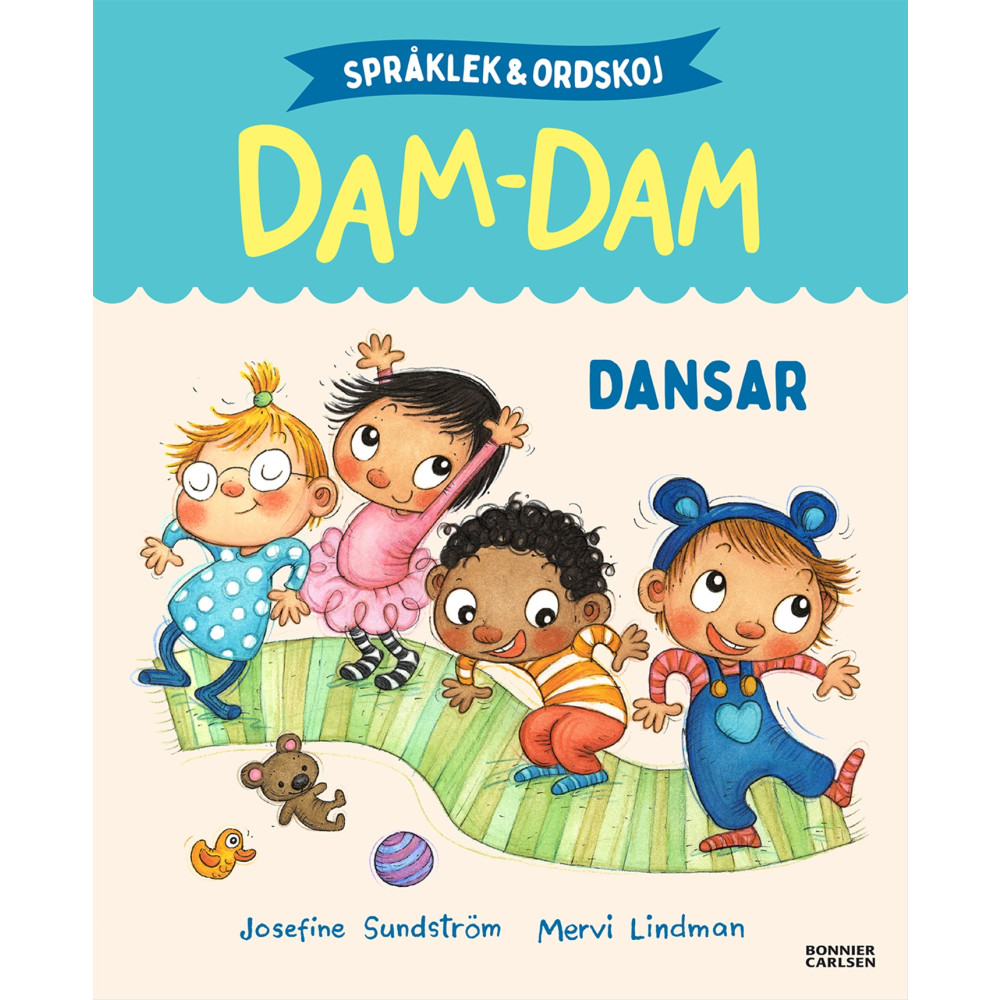 Produktbild för Dansar. Språklek och ordskoj med Dam-Dam (inbunden)