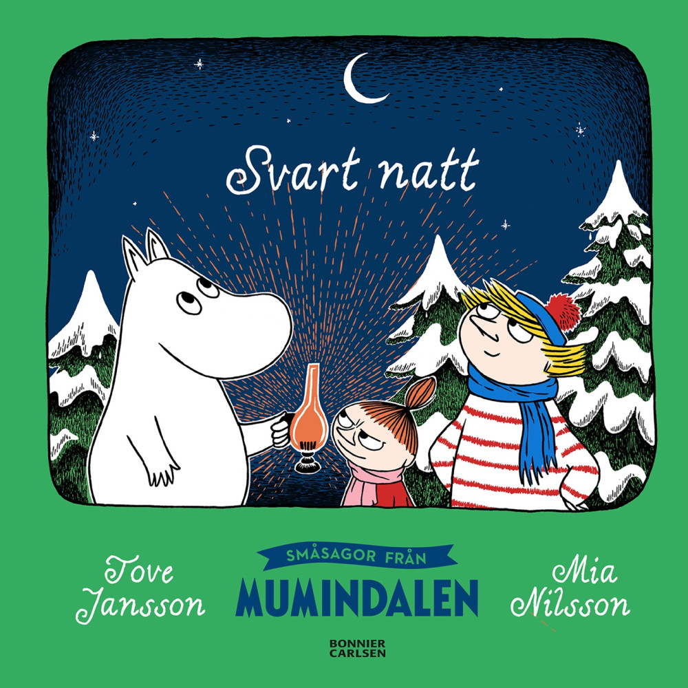 Produktbild för Småsagor från Mumindalen. Svart natt (inbunden)