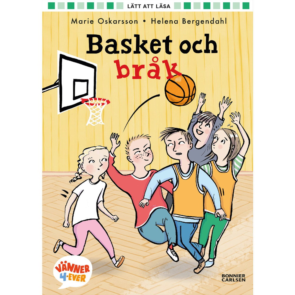 Produktbild för Basket och bråk (inbunden)