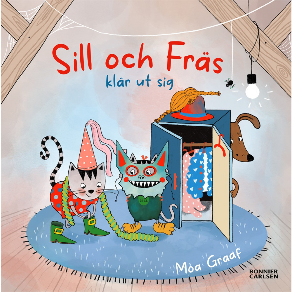 Produktbild för Sill och Fräs klär ut sig (inbunden)