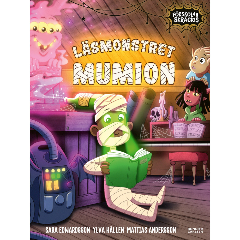 Produktbild för Läsmonstret Mumion (inbunden)