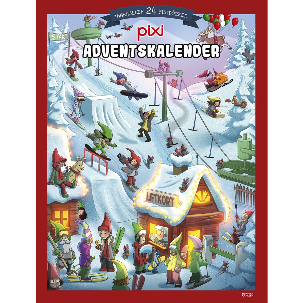 Produktbild för Pixi adventskalender – Mattias Andersson (häftad)