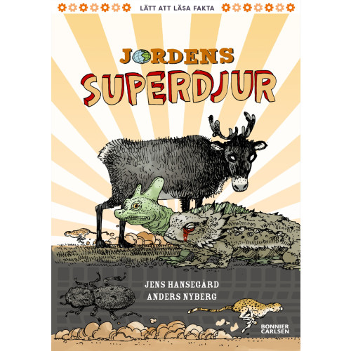 Jens Hansegård Jordens superdjur (inbunden)