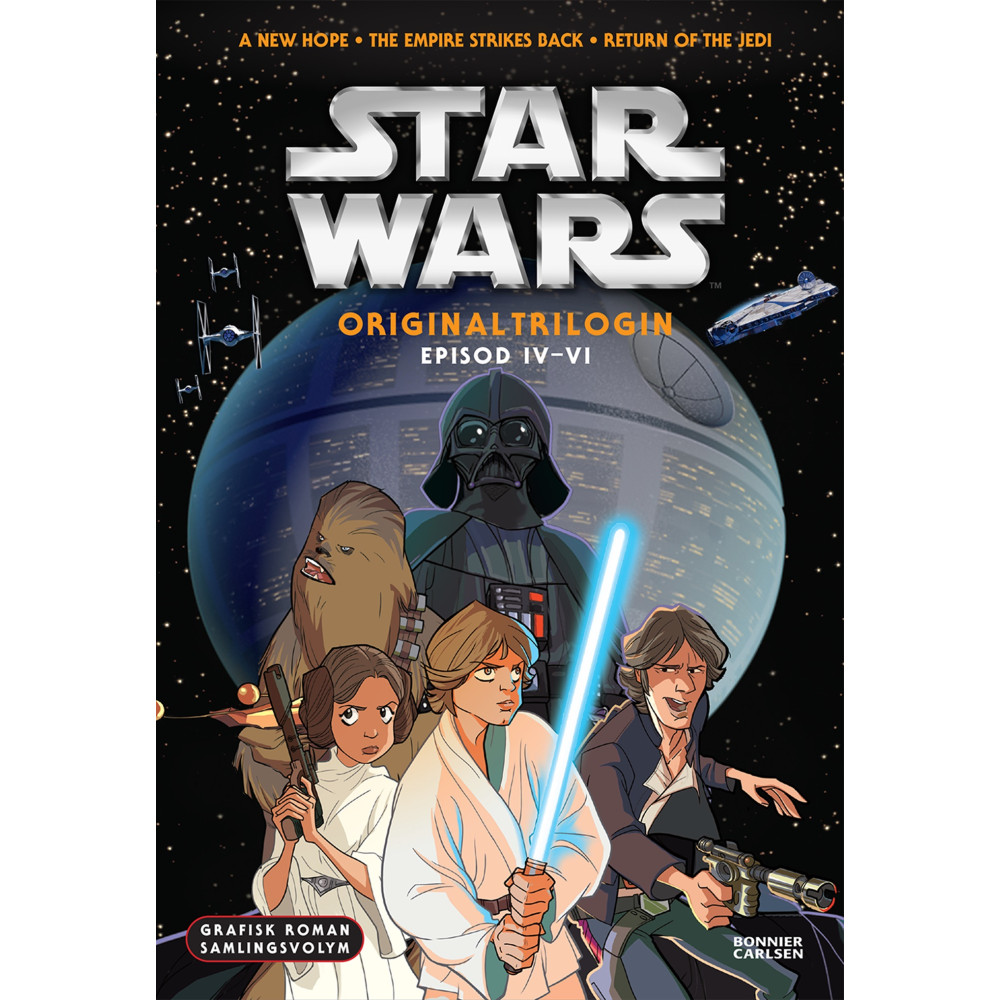 Produktbild för Star Wars. Episod IV-VI grafisk roman (inbunden)