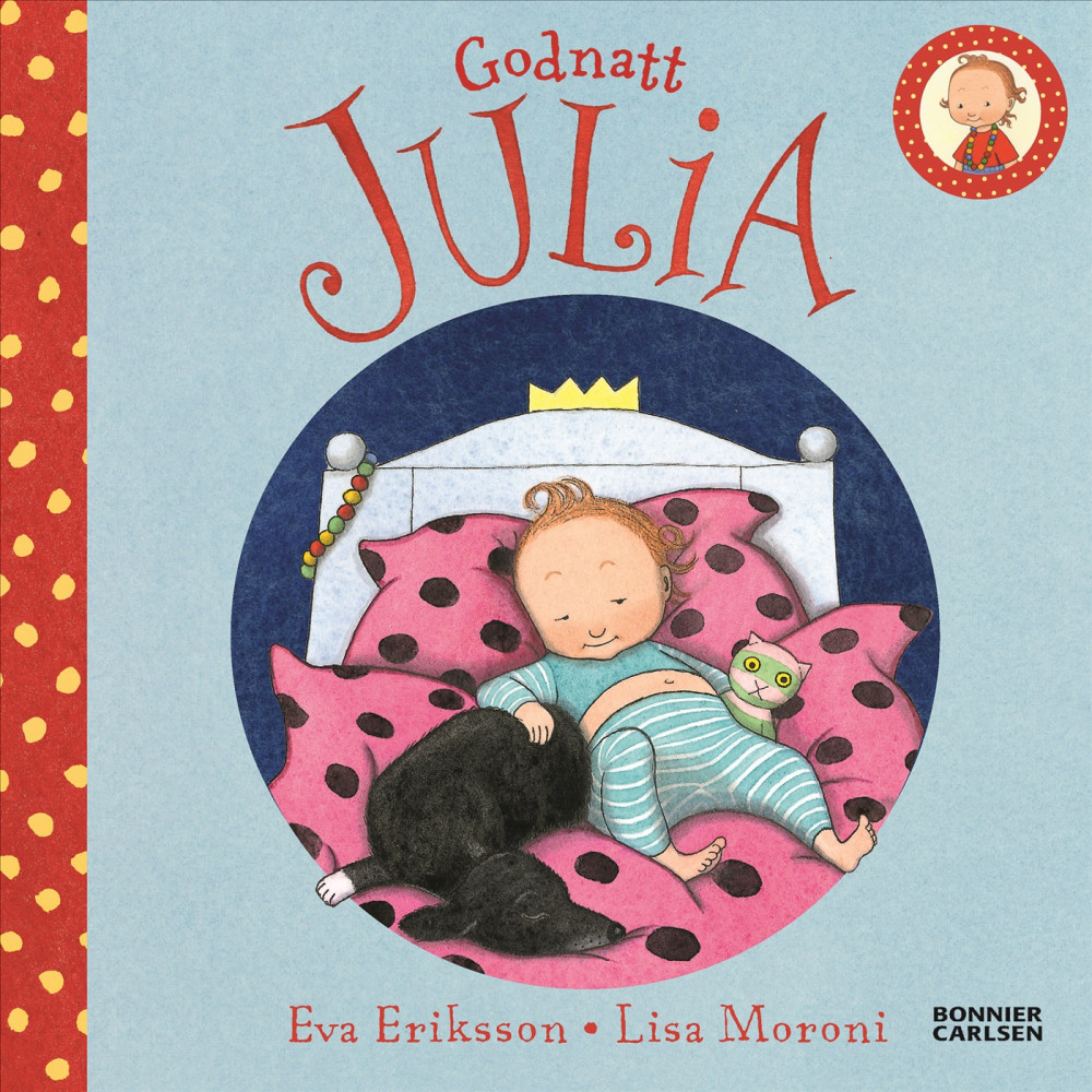 Produktbild för Godnatt Julia (bok, board book)