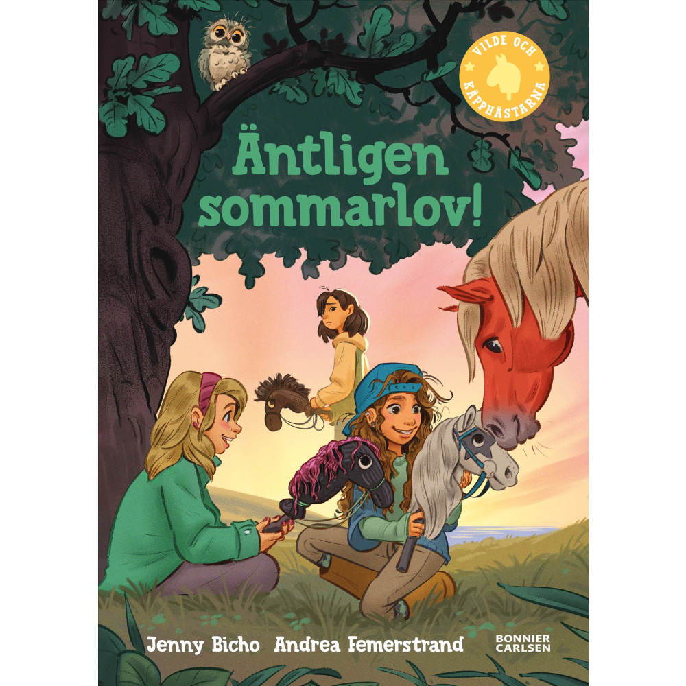 Produktbild för Äntligen sommarlov! (inbunden)