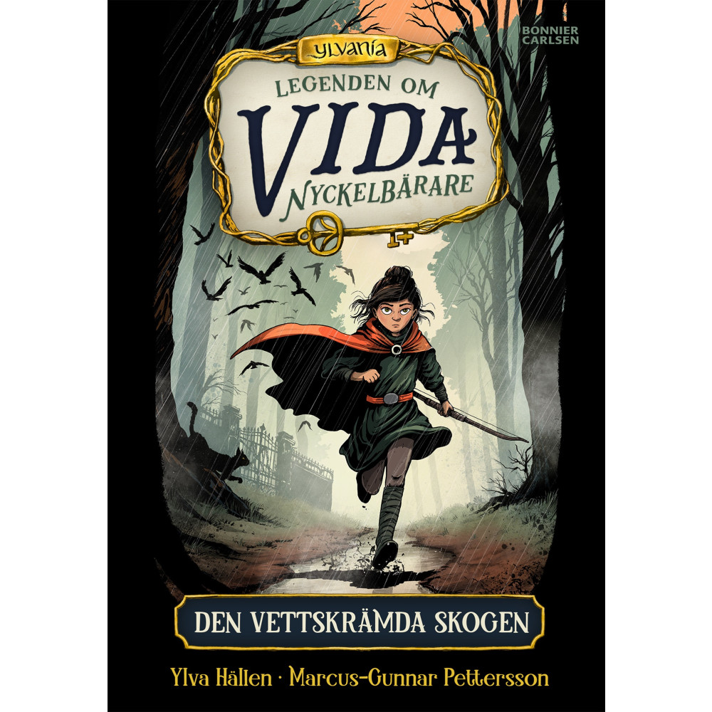 Produktbild för Den vettskrämda skogen (bok, kartonnage)