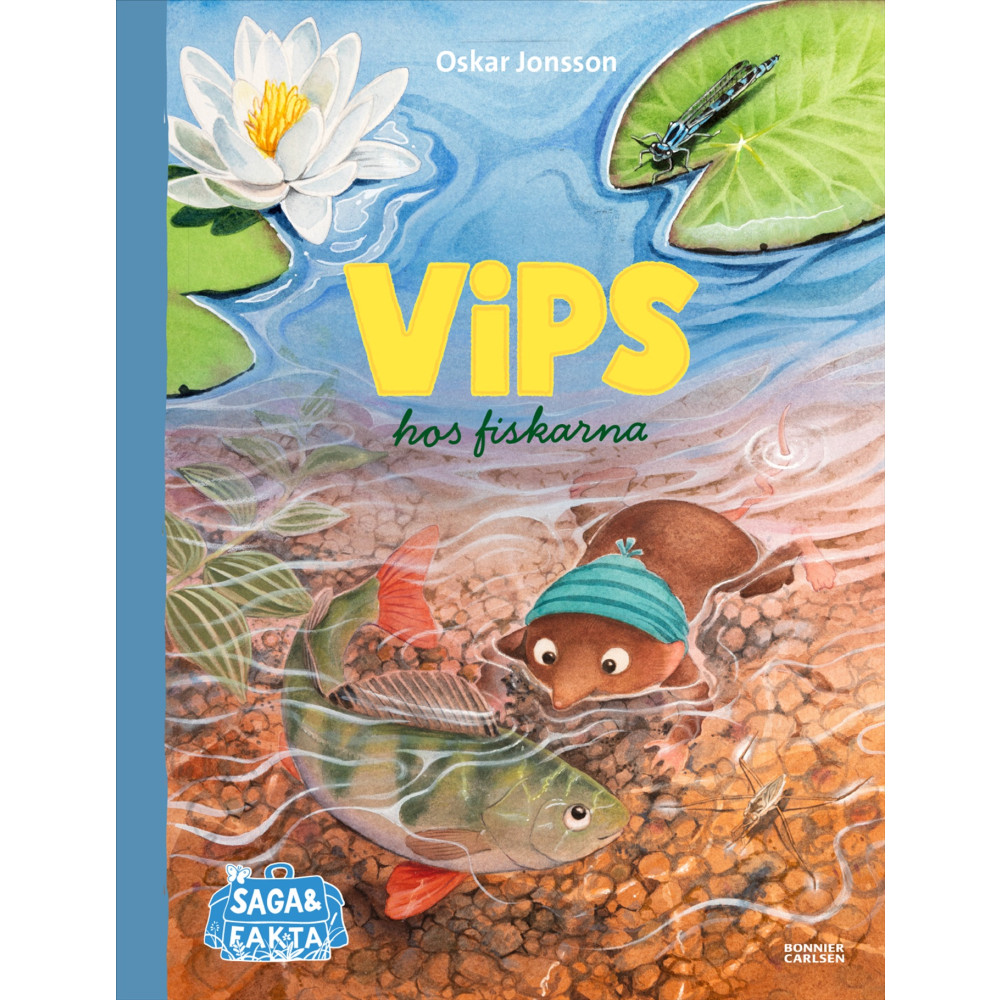 Produktbild för Vips hos fiskarna (inbunden)