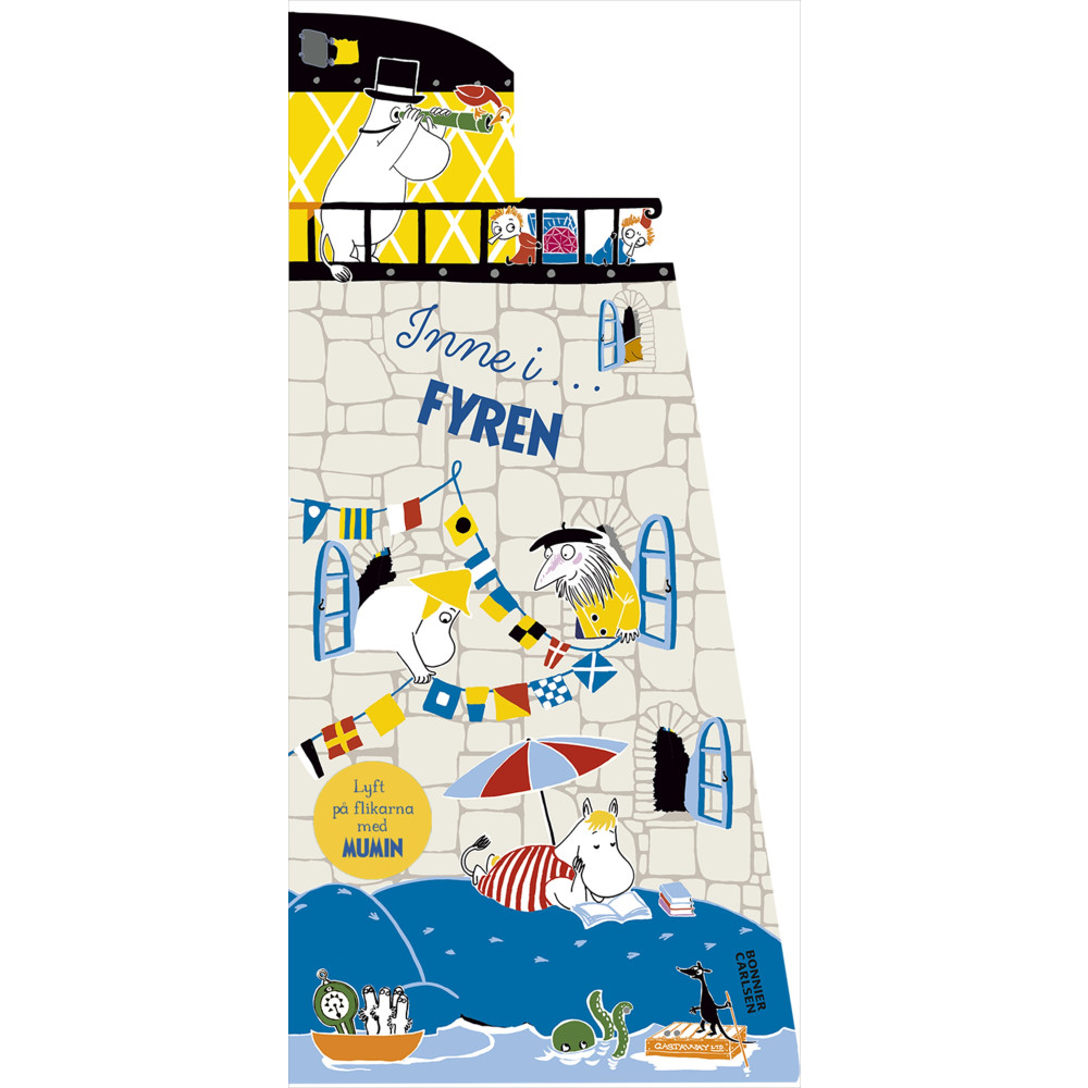 Produktbild för Mumintrollen: Inne i fyren (bok, board book)
