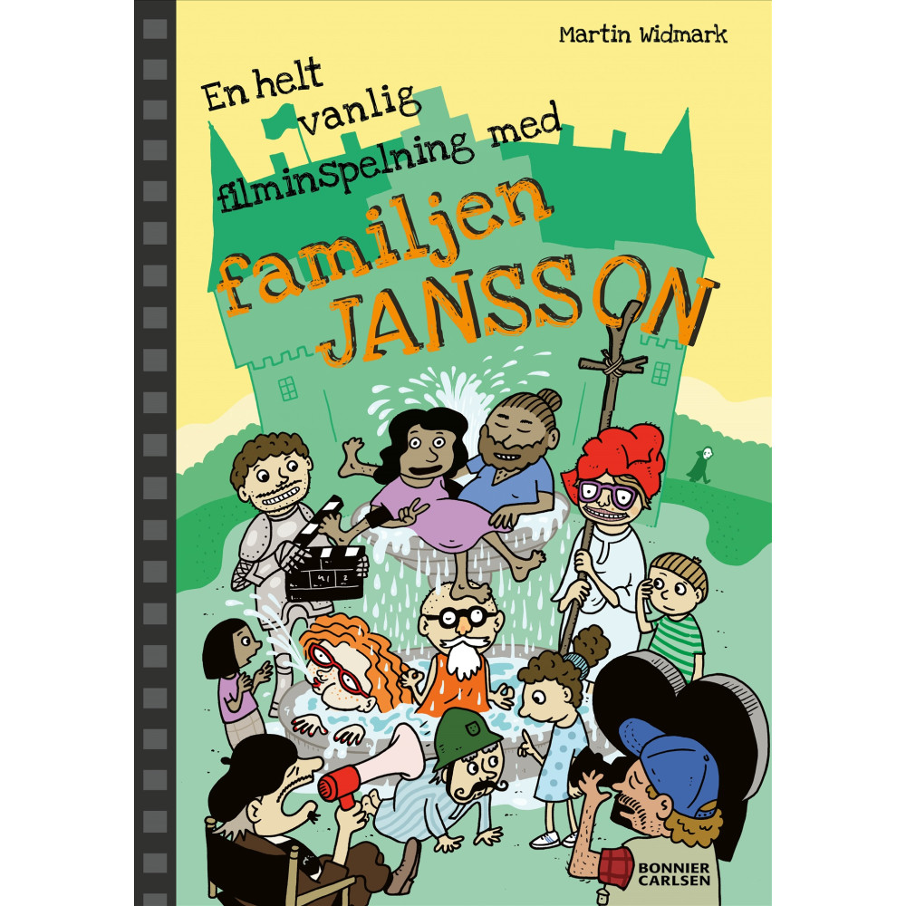 Produktbild för En helt vanlig filminspelning med familjen Jansson (inbunden)