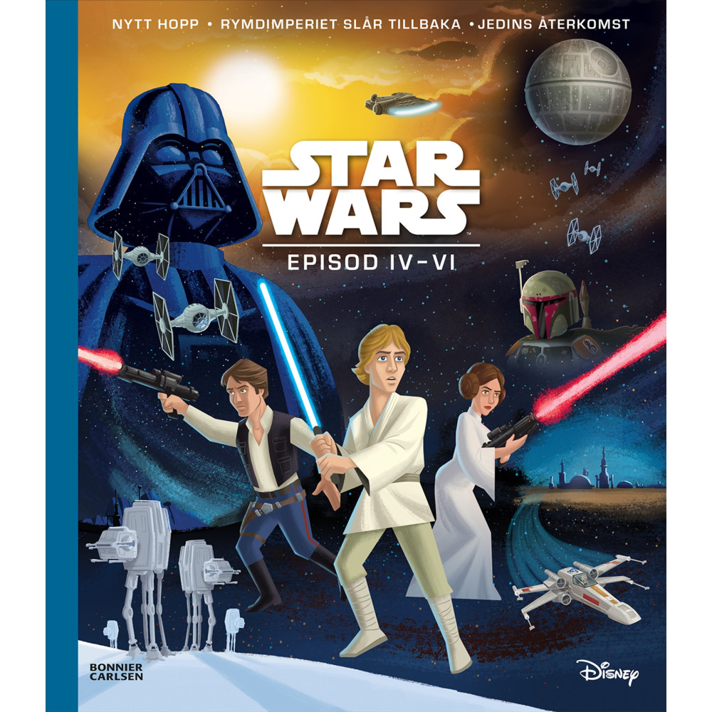 Produktbild för Star Wars. Episod IV-VI bilderbokssamling (inbunden)