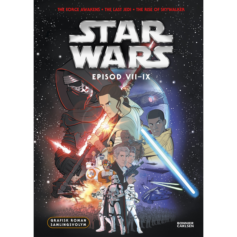 Produktbild för Star Wars. Episod VII-IX grafisk roman (inbunden)