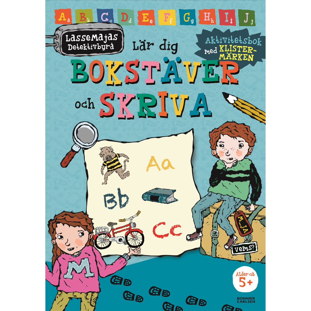 Produktbild för LasseMajas detektivbyrå lär dig bokstäver och skriva (häftad)