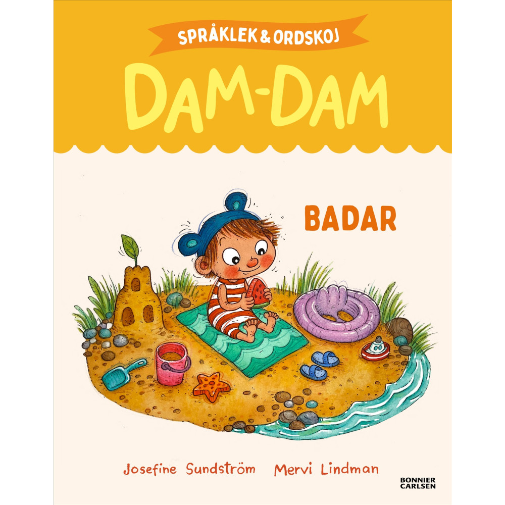 Produktbild för Badar : Språklek och ordskoj med Dam-Dam (inbunden)