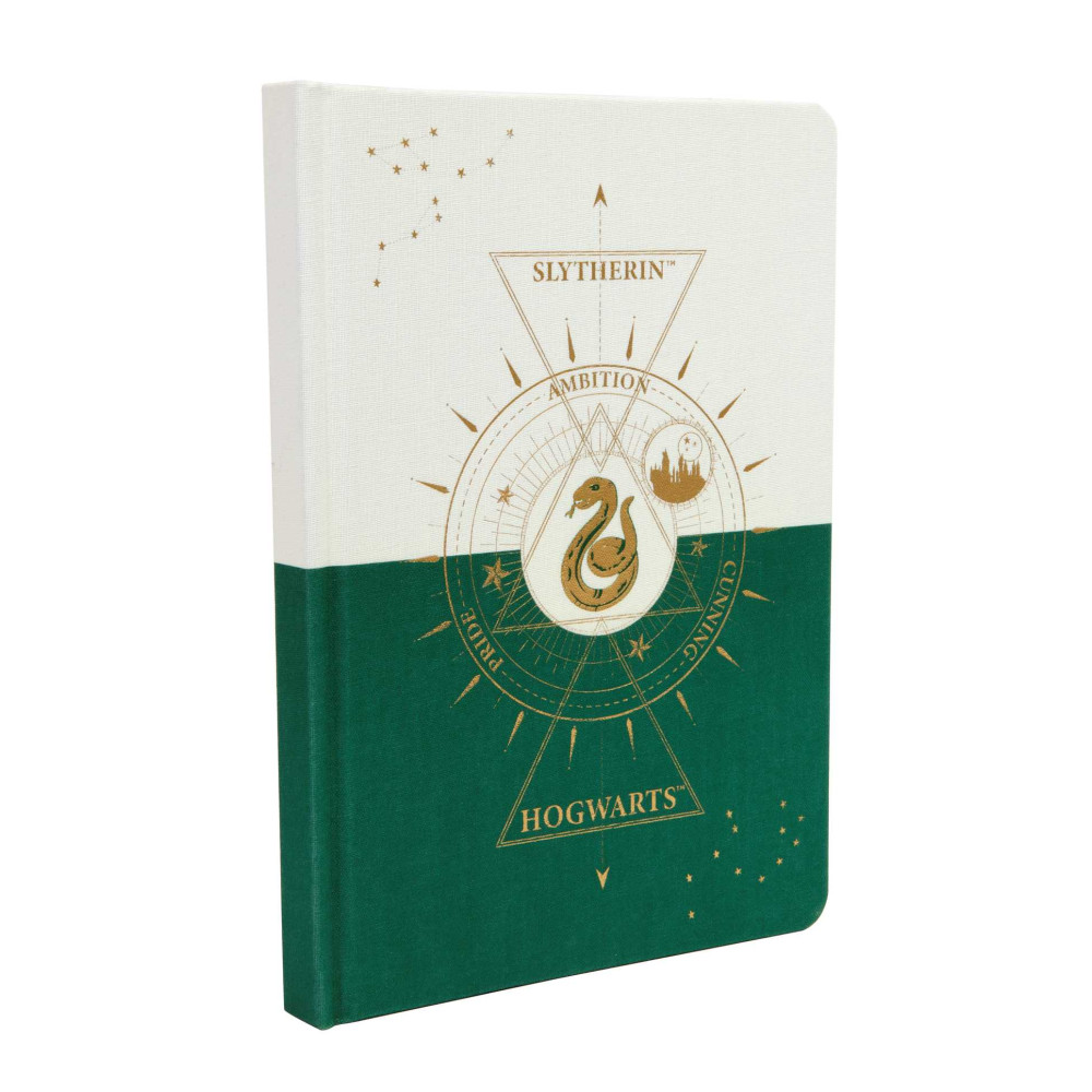 Produktbild för Harry Potter: Slytherin Constellation Hardcover Ruled Journal (inbunden, eng)