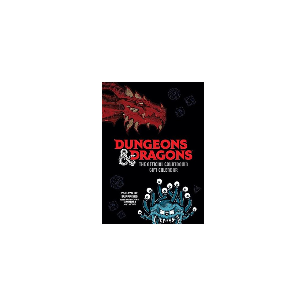 Produktbild för Dungeons & Dragons: The Official Countdown Gift Calendar (inbunden, eng)