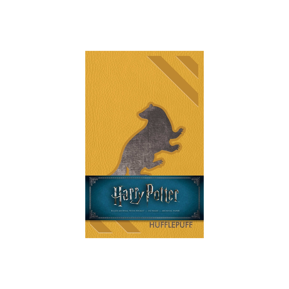Produktbild för Harry potter hufflepuff hardcover ruled journal - redesign (inbunden, eng)