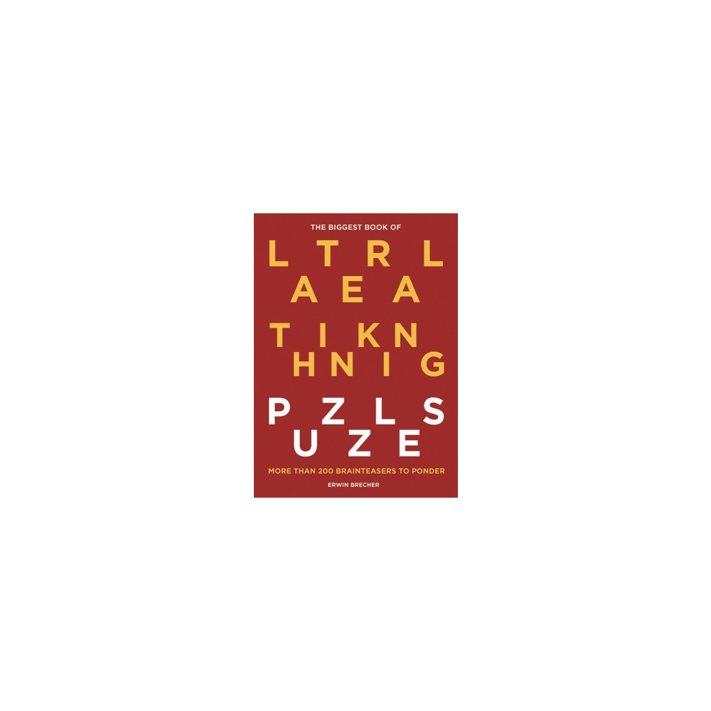 Produktbild för The Biggest Book of Lateral Thinking Puzzles: More than 100 brainteasers to ponder (inbunden, eng)
