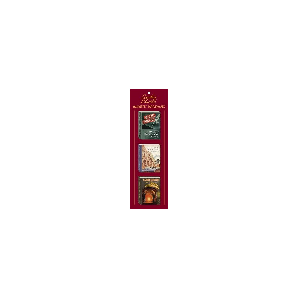 Produktbild för Agatha Christie Magnetic Bookmarks (bok, eng)