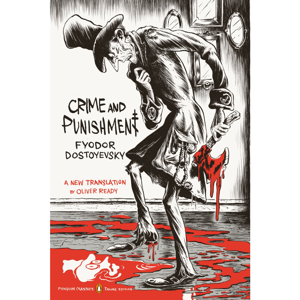 Produktbild för Crime and Punishment: (Penguin Classics Deluxe Edition) (häftad, eng)