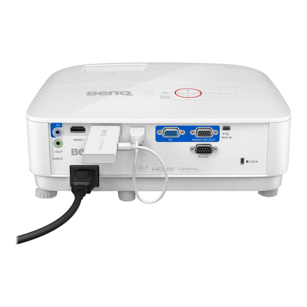 Produktbild för BenQ TH671ST - DLP-projektor - kort kastavstånd - bärbar - 3D