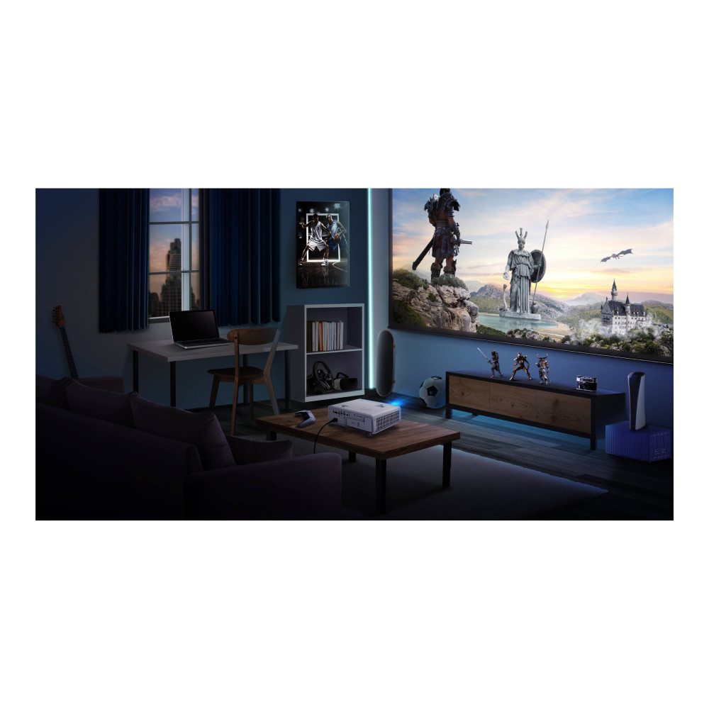 Produktbild för BenQ X500i - DLP-projektor - zooming med kort kastavstånd - 3D - 802.11a/b/g/n/ac trådlöst / Bluetooth 5.0