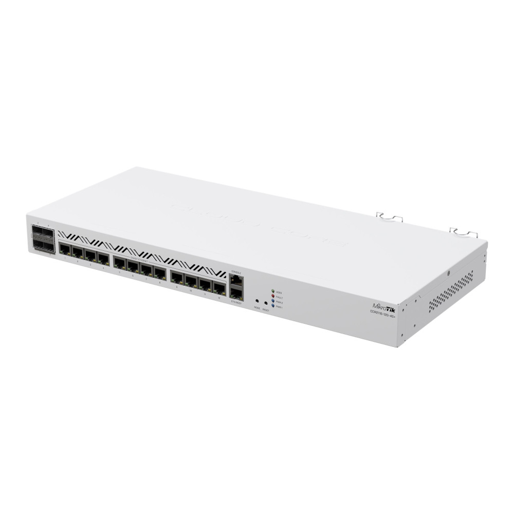 Produktbild för MikroTik Cloud Core Router CCR2116-12G-4S+ - router - skrivbordsmodell, rackmonterbar
