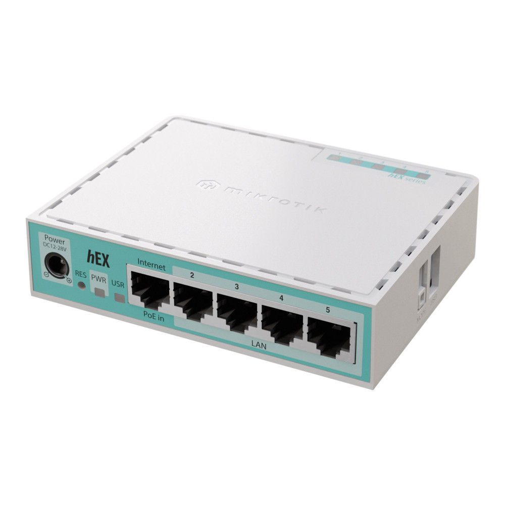 Produktbild för MikroTik hEX refresh - router - skrivbordsmodell