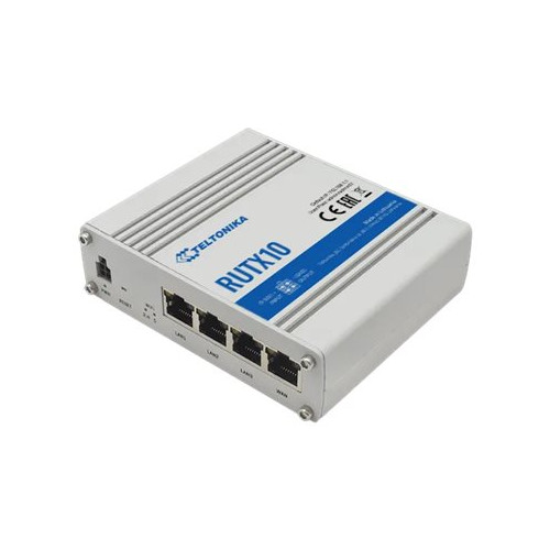 Teltonika Teltonika RUTX10 - trådlös router - Bluetooth, Wi-Fi 5 - DIN-skenmonterbar