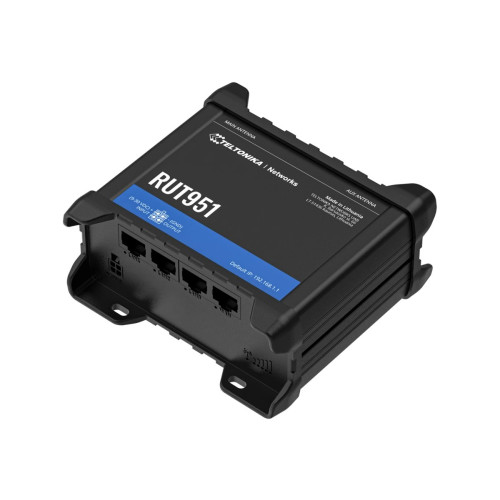 Teltonika Teltonika RUT951 - trådlös router - WWAN - Wi-Fi - 3G, 4G - DIN-skenmonterbar, bordsmonterbar