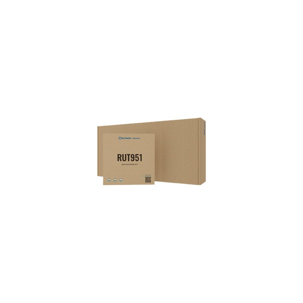 Produktbild för Teltonika RUT951 - trådlös router - WWAN - Wi-Fi - 3G, 4G - DIN-skenmonterbar, bordsmonterbar