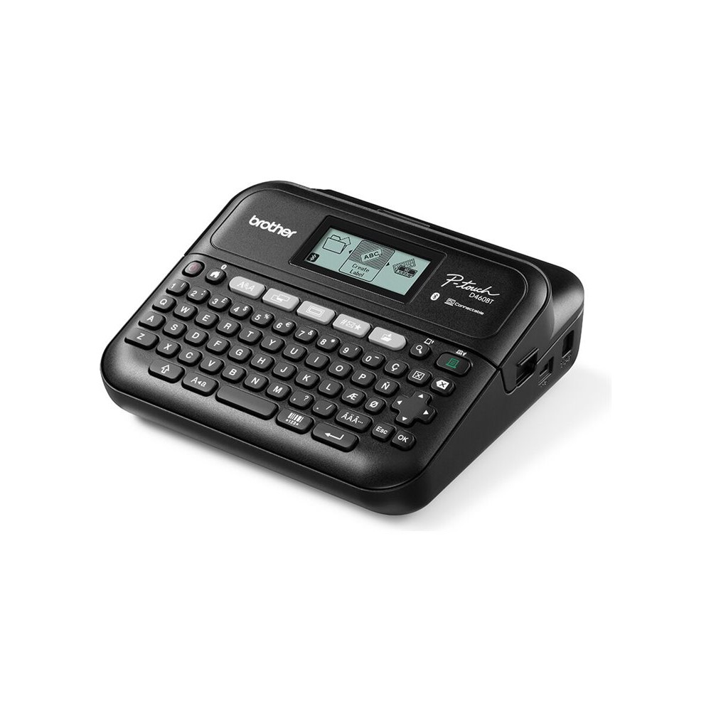 Produktbild för Brother P-Touch PT-D460BTVP - etikettskrivare - svartvit - termisk överföring