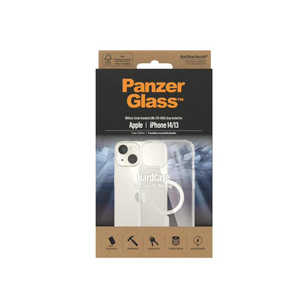Produktbild för PanzerGlass HardCase Clear Edition - baksidesskydd för mobiltelefon