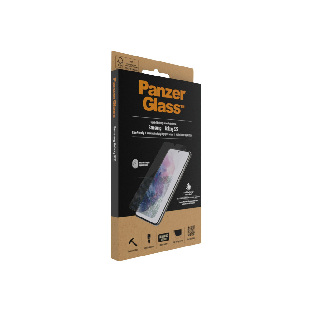 Produktbild för PanzerGlass - skärmskydd för mobiltelefon