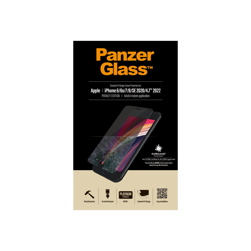 Produktbild för PanzerGlass - skärmskydd för mobiltelefon