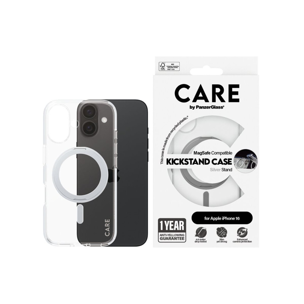 Produktbild för CARE by PanzerGlass - baksidesskydd för mobiltelefon