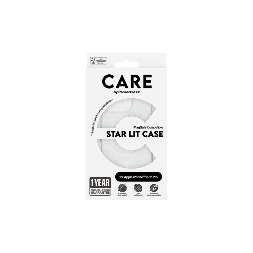 Produktbild för CARE by PanzerGlass - baksidesskydd för mobiltelefon