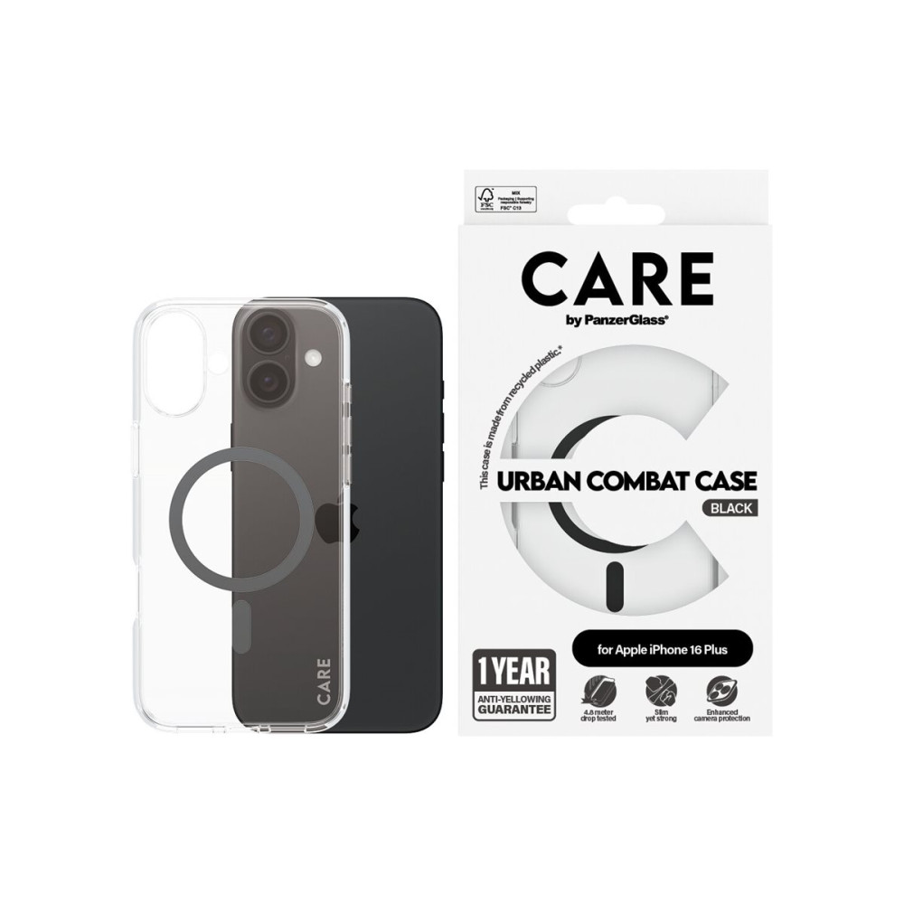 Produktbild för CARE by PanzerGlass Urban Combat - baksidesskydd för mobiltelefon
