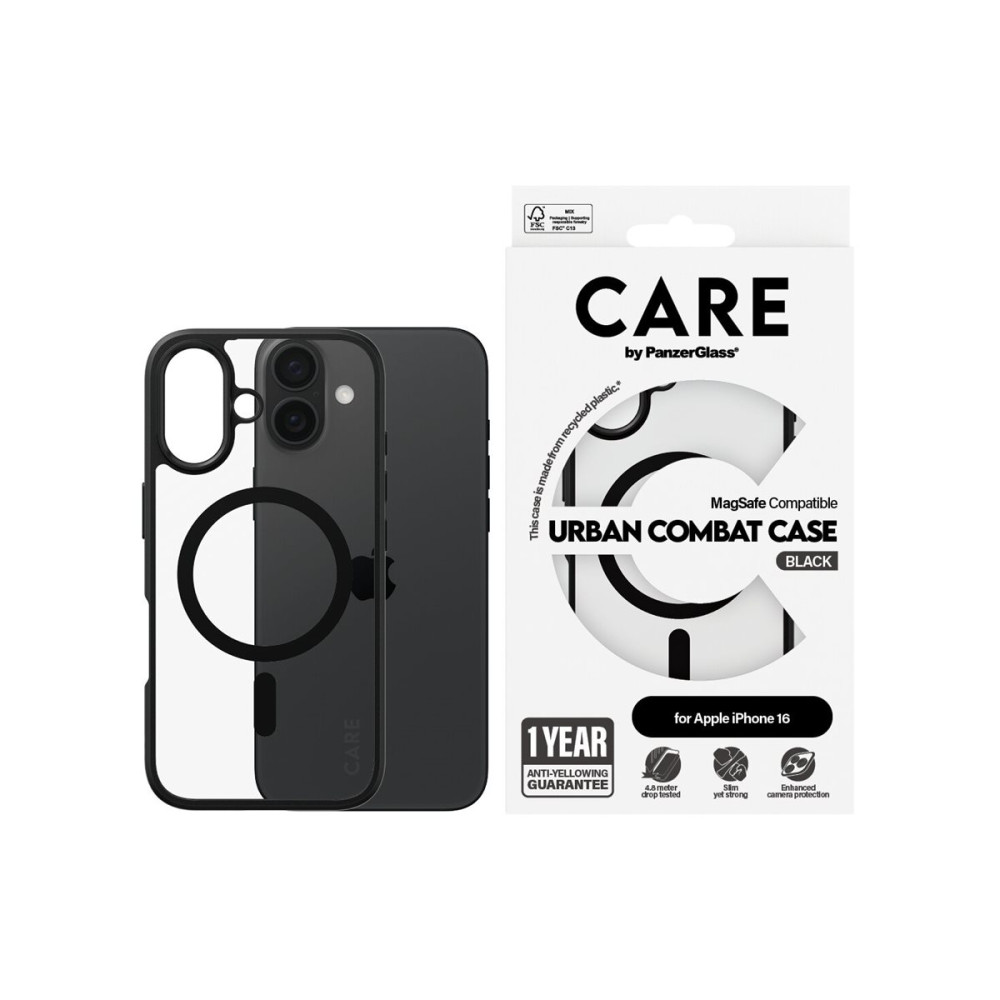 Produktbild för CARE by PanzerGlass Urban Combat - baksidesskydd för mobiltelefon