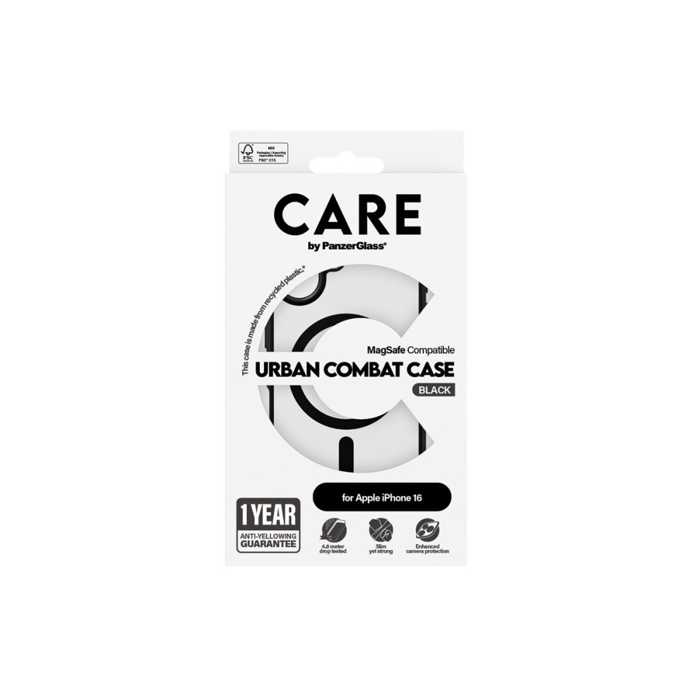Produktbild för CARE by PanzerGlass Urban Combat - baksidesskydd för mobiltelefon