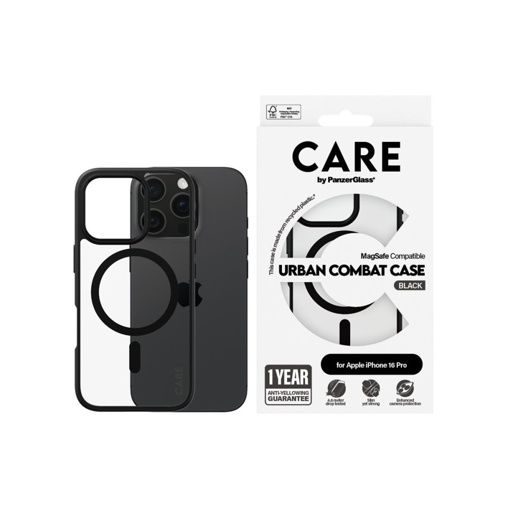 Produktbild för CARE by PanzerGlass Urban Combat - baksidesskydd för mobiltelefon