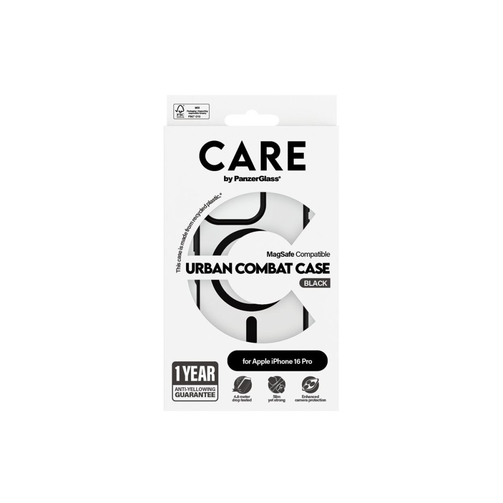 Produktbild för CARE by PanzerGlass Urban Combat - baksidesskydd för mobiltelefon