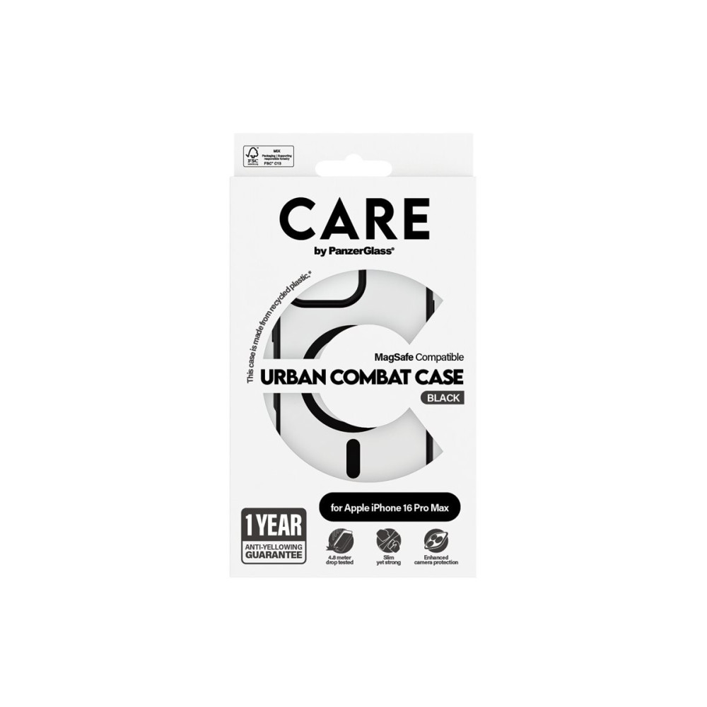 Produktbild för CARE by PanzerGlass Urban Combat - baksidesskydd för mobiltelefon