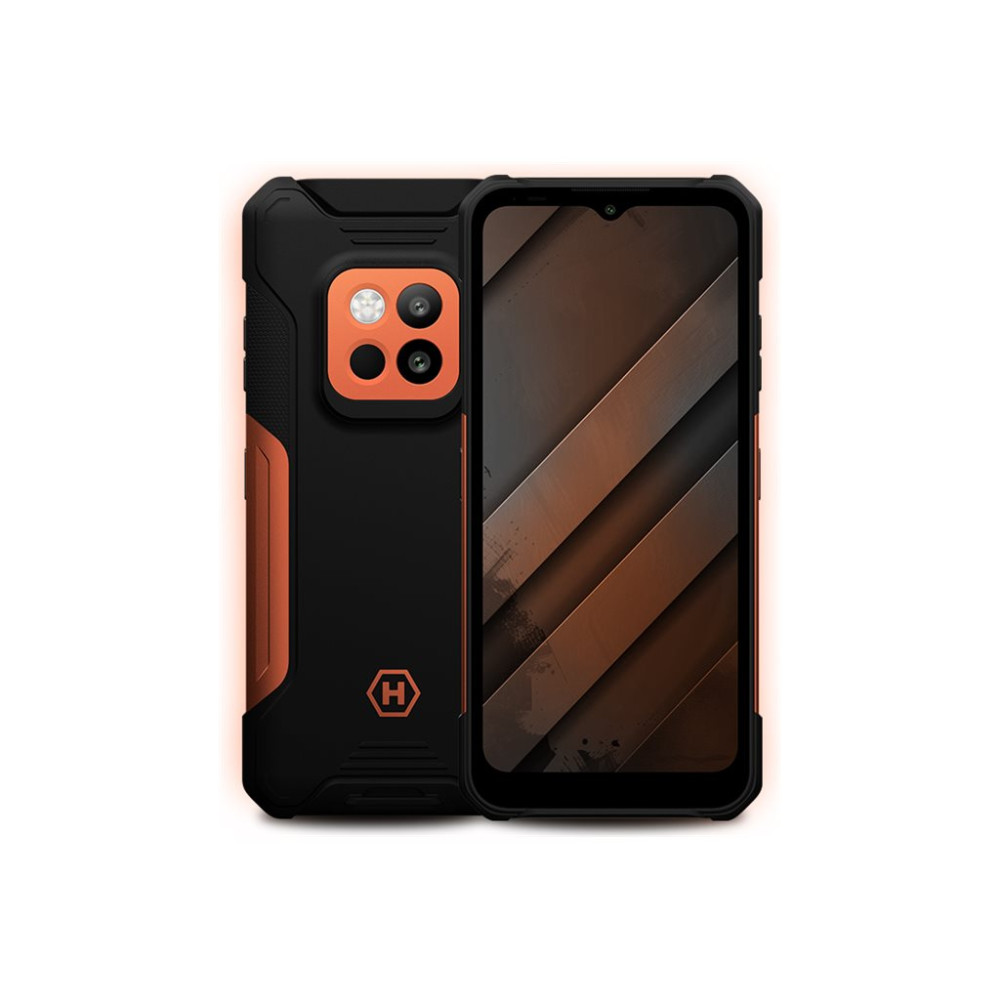 Produktbild för HAMMER Construction 2 Thermal - orange - 5G pekskärmsmobil - 256 GB - GSM