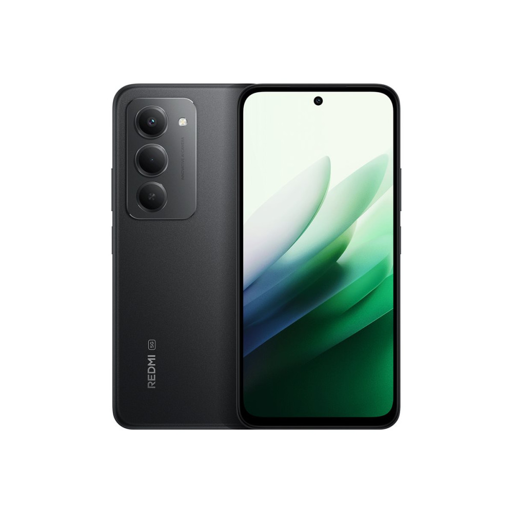 Produktbild för Xiaomi Redmi 15 5G - midnattssvart - 5G pekskärmsmobil - 128 GB - GSM