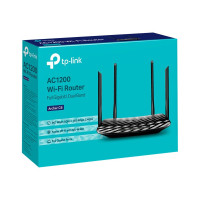 Produktbild för TP-Link Archer C6 - trådlös router - Wi-Fi 5 - skrivbordsmodell