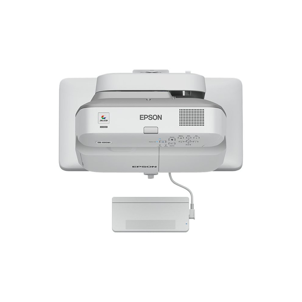 Produktbild för Epson EB-695Wi - 3LCD-projektor - LAN - grå, vit